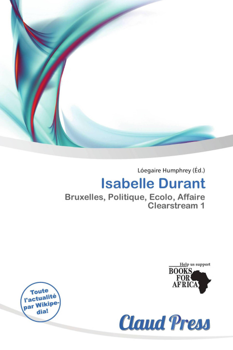 Książka Isabelle Durant 