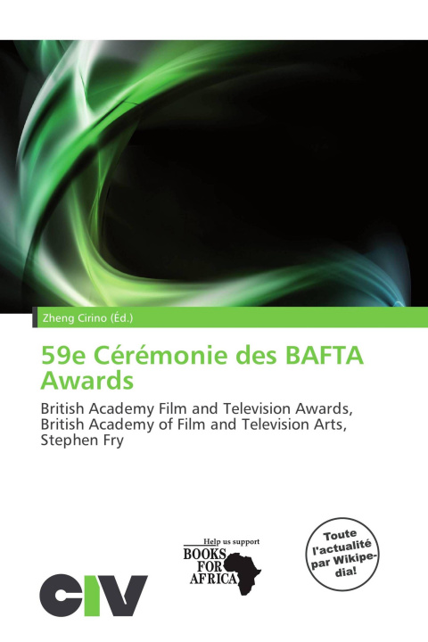 Książka 59e Cérémonie des BAFTA Awards 