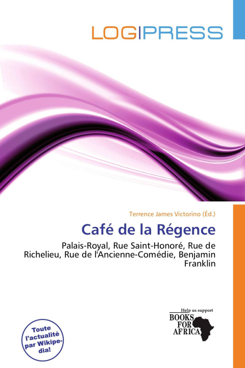 Livro Café de la Régence 