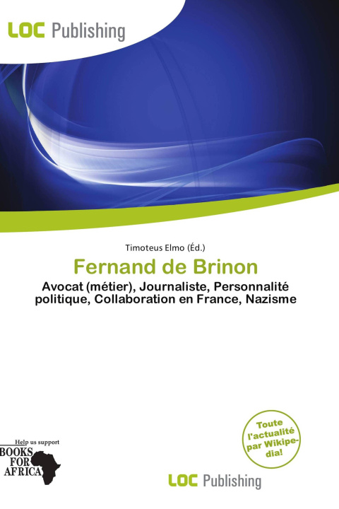 Książka Fernand de Brinon 