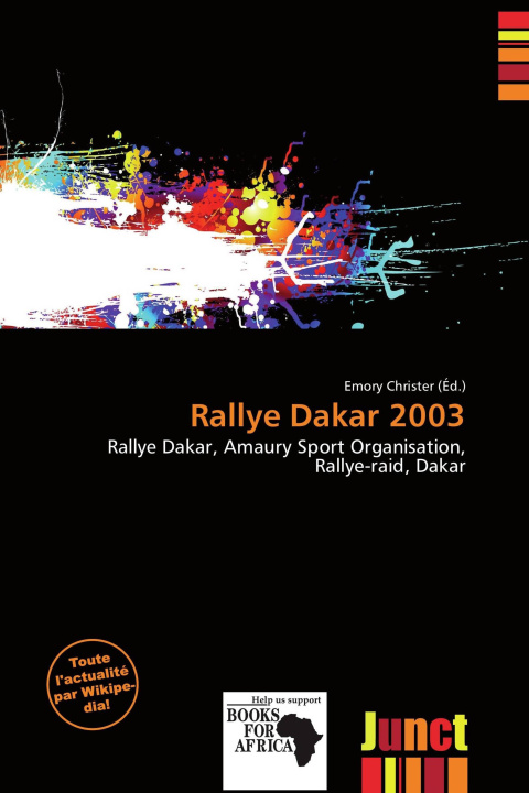 Carte Rallye Dakar 2003 