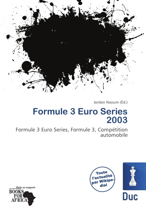 Buch Formule 3 Euro Series 2003 