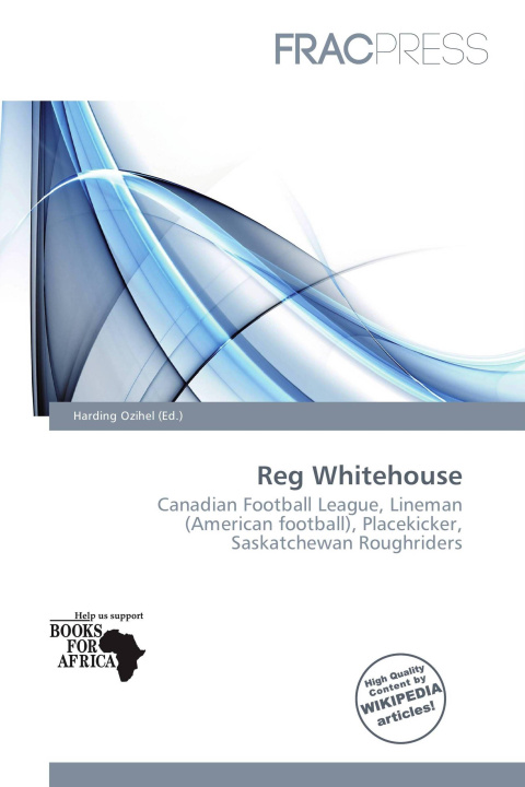 Kniha Reg Whitehouse 