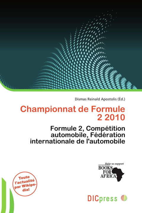Książka Championnat de Formule 2 2010 