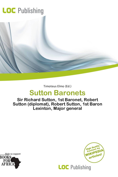Boek Sutton Baronets 