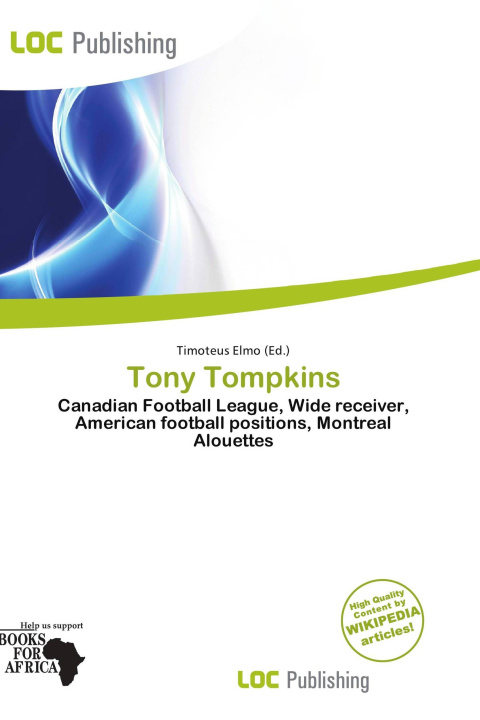 Kniha Tony Tompkins 