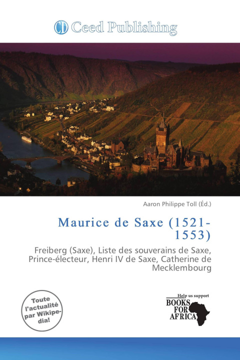 Książka Maurice de Saxe (1521-1553) 