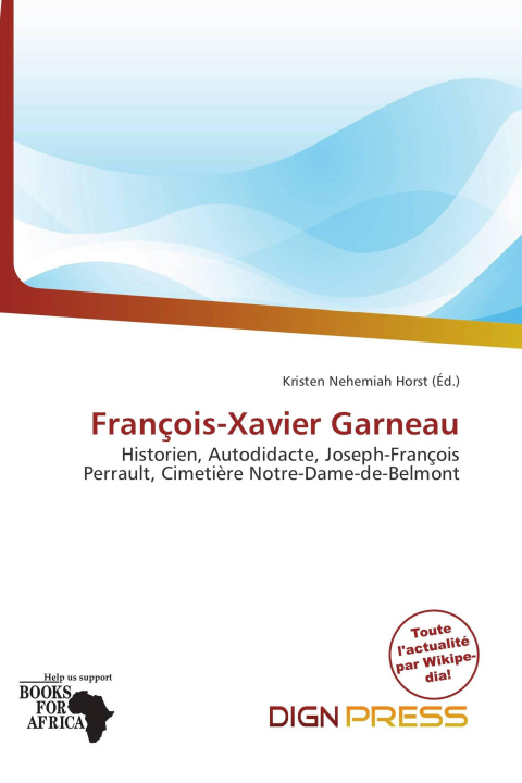 Книга François-Xavier Garneau 