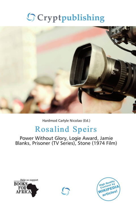 Carte Rosalind Speirs 