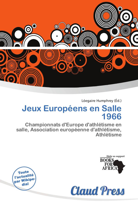 Книга Jeux Européens en Salle 1966 