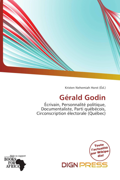 Kniha Gérald Godin 