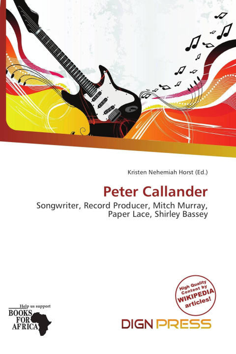Libro Peter Callander 