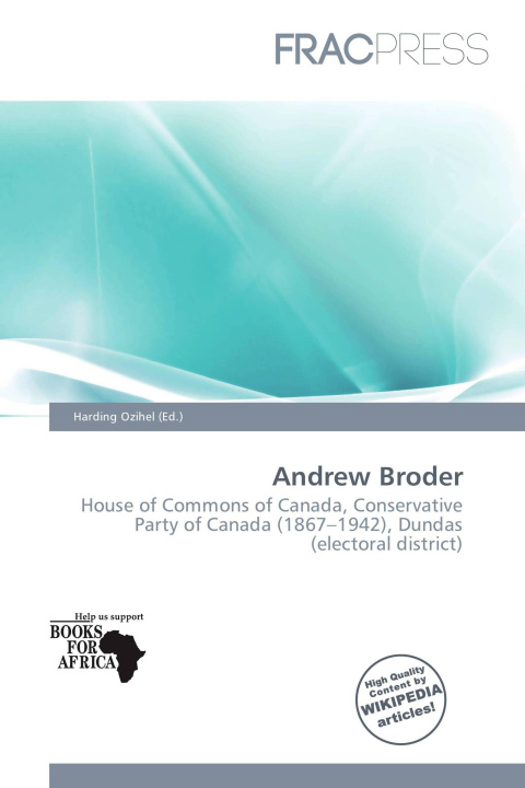 Book Andrew Broder 