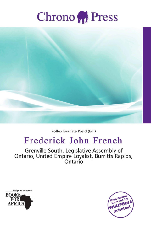Książka Frederick John French 