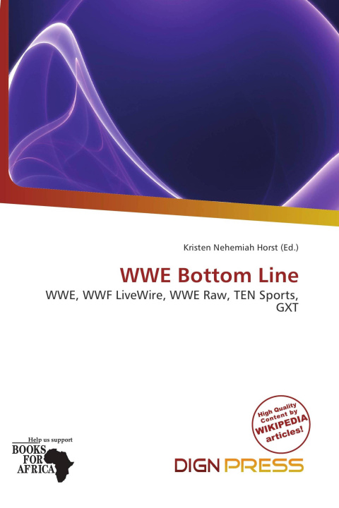 Livro WWE Bottom Line 