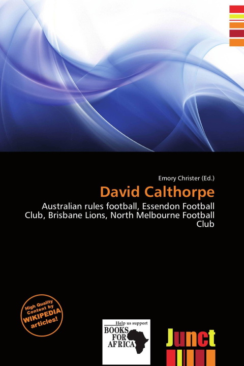 Knjiga David Calthorpe 