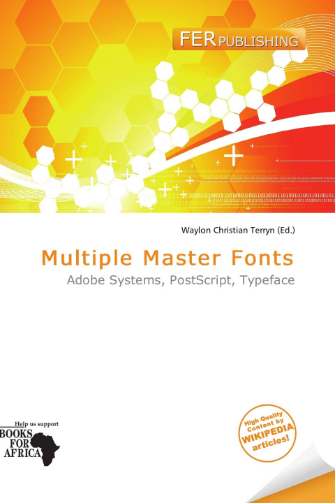 Kniha Multiple Master Fonts 