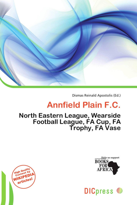 Książka Annfield Plain F.C. 