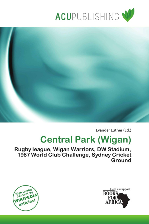 Knjiga Central Park (Wigan) 