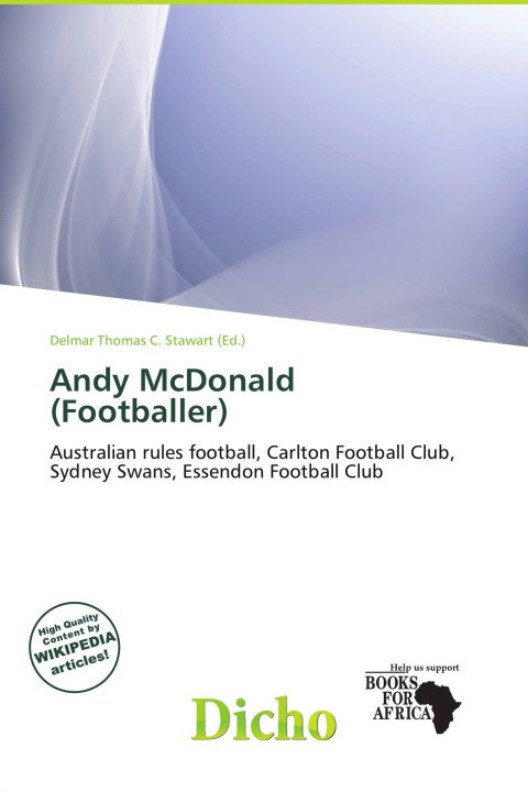 Libro Andy McDonald (Footballer) 