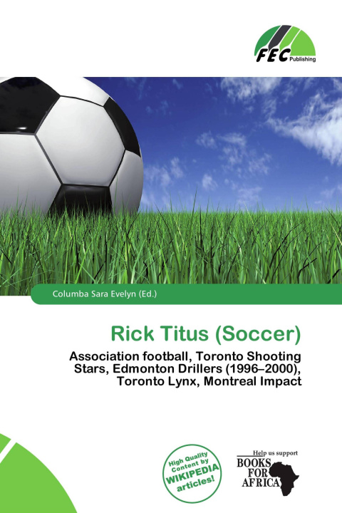Книга Rick Titus (Soccer) 
