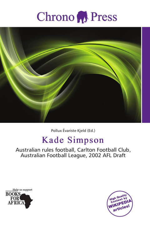 Книга Kade Simpson 