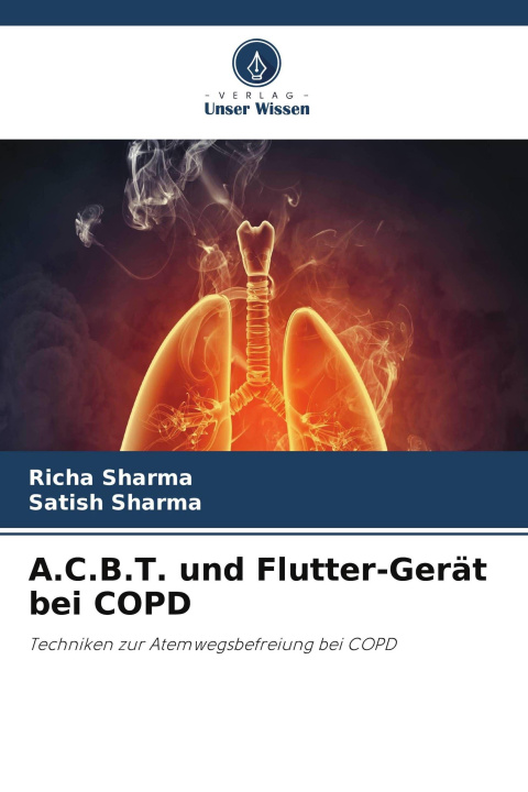 Boek A.C.B.T. und Flutter-Gerät bei COPD Satish Sharma