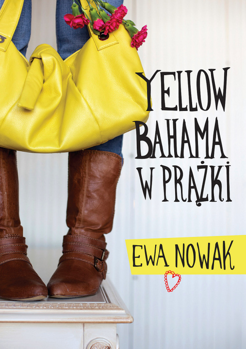 Könyv Yellow bahama w prążki Ewa Nowak
