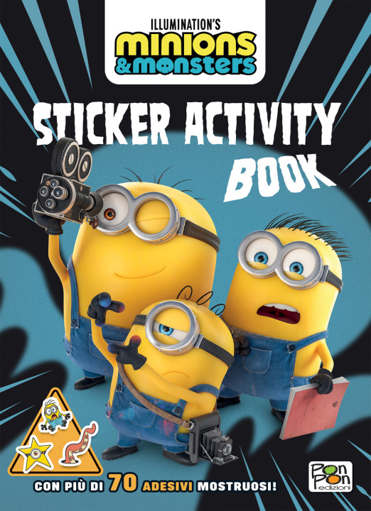 Könyv Minions & Monsters. Sticker activity book 
