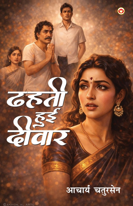 Könyv Dhahati Hui Deewar (ढहती हुई दीवार) Acharya Chatursen
