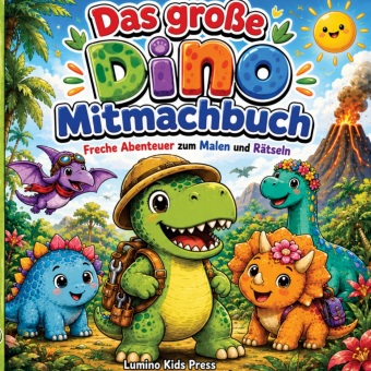 Könyv Das große Dino Mitmachbuch 
