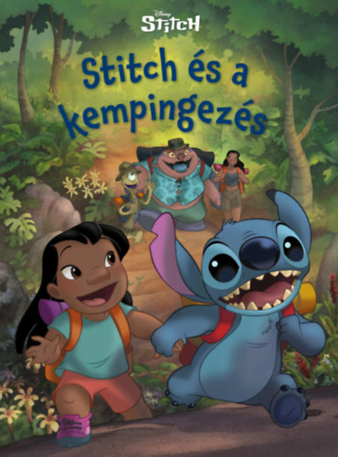 Könyv Stitch és a kempingezés Phaea Crede