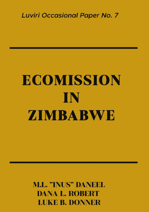 Könyv Ecomission in Zimbabwe M.L. "Inus" Daneel