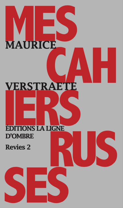 Könyv Mes cahiers russes Verstraete
