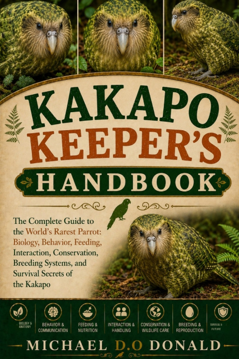 Könyv KAKAPO KEEPER'S HANDBOOK MICHAEL D.O DONALD