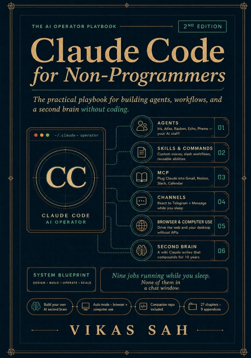 Book Claude Code for Non-Programmers (2nd Edition) Vikas Sah