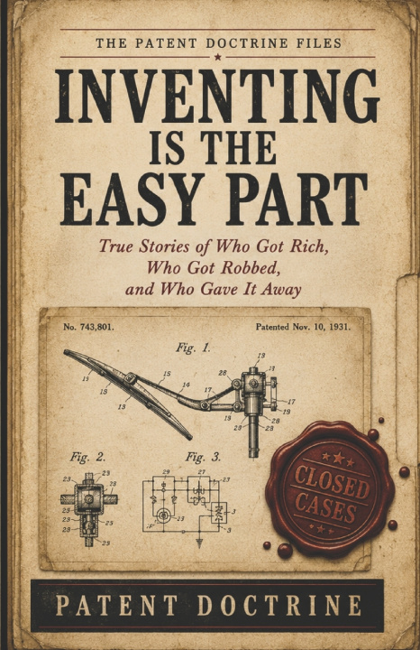 Könyv INVENTING IS THE EASY PART Patent Doctrine