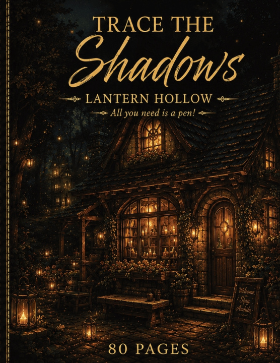 Könyv "Trace the Shadows" Lantern Hollow Carla M Heimerl