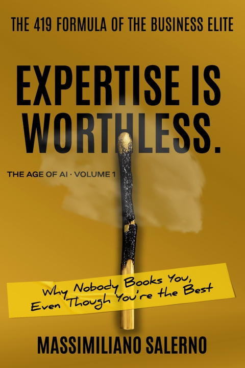 Könyv EXPERTISE IS WORTHLESS Massimiliano Salerno