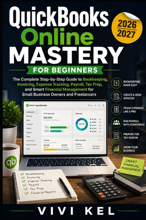 Könyv QUICKBOOKS ONLINE MASTERY FOR BEGINNERS VIVI KEL