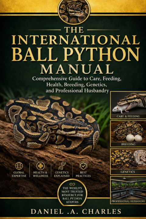 Libro The International Ball Python Manual DANIEL A. CHARLES