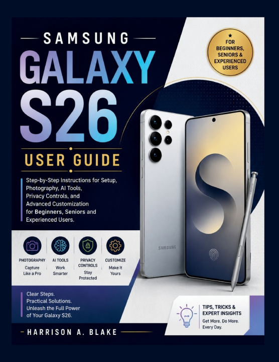 Könyv SAMSUNG GALAXY S26 USER GUIDE HARRISON A. BLAKE