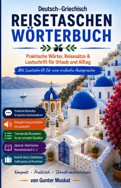 Buch Deutsch-Griechisch Reisetaschenwörterbuch Gunter Muskat