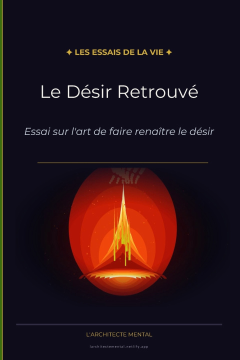 Könyv Le Désir Retrouvé L'Architecte Mental