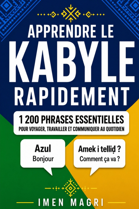Könyv Apprendre le kabyle rapidement Imen Magri