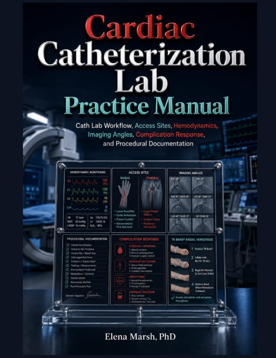 Könyv Cardiac Catheterization Lab Practice Manual Elena Marsh