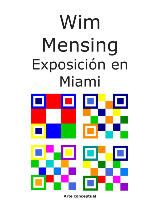 Könyv Wim Mensing Exposición en Miami Wim Mensing