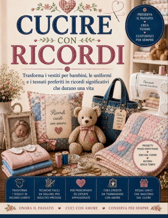 Könyv CUCIRE CON RICORDI Texva Elba
