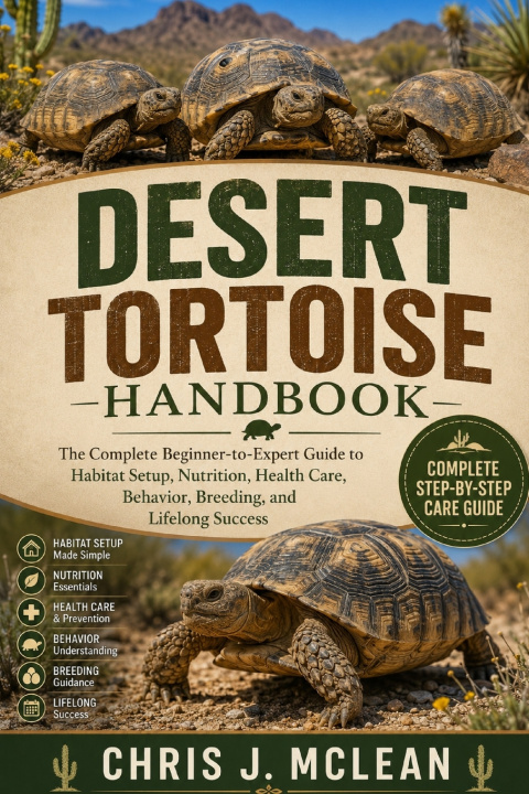 Könyv DESERT TORTOISE HANDBOOK CHRIS J. MCLEAN