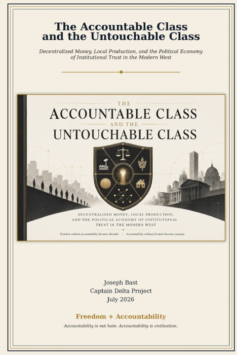 Könyv The Accountable Class and the Untouchable Class joseph bast